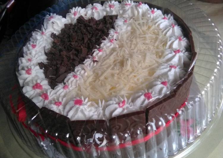 Blackforest kukus mudah dan lembut