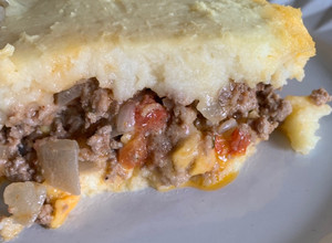 Una foto de Pastel de papas al estilo Chileno