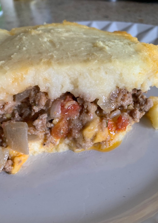 Una foto de Pastel de papas al estilo Chileno