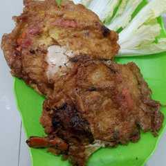 Kepiting dadar telor রেসিপির প্রধান ছবি
