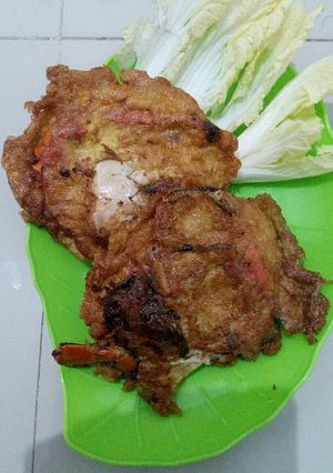 Foto resep Kepiting dadar telor