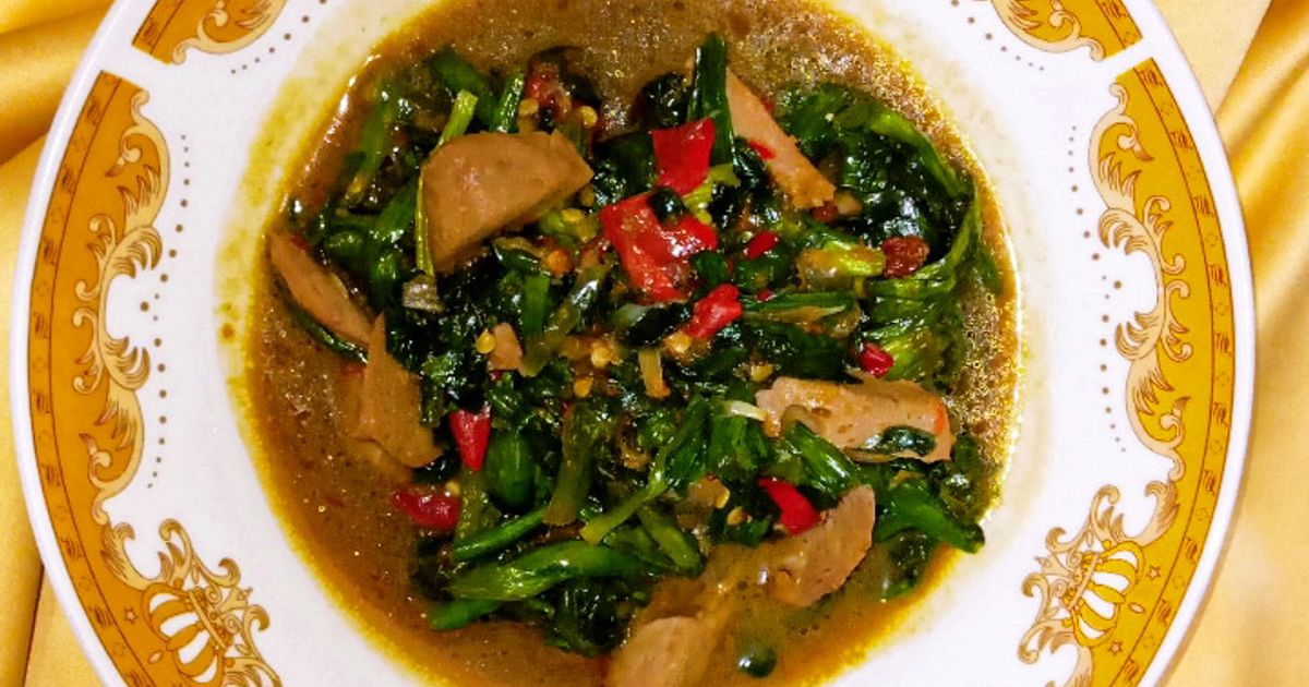 Resep Genjer Cah Terasi oleh El Hallie - Cookpad