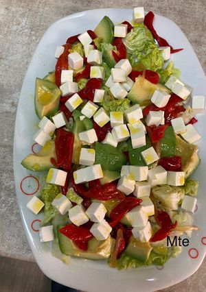 Una foto de Ensalada improvisada Mte