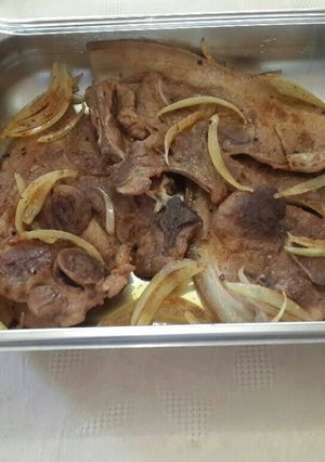 A picture of Pork Chops.