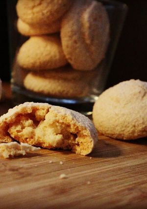 Φωτογραφία της συνταγής Αμαρέτι, τα ιταλικά μπισκοτάκια αμυγδάλου