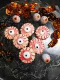 Galletitas Halloween: ojos sangrientos