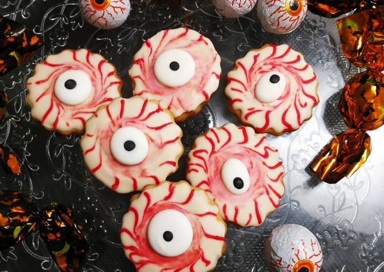 Easiest Way to Make Homemade Galletitas Halloween: ojos sangrientos