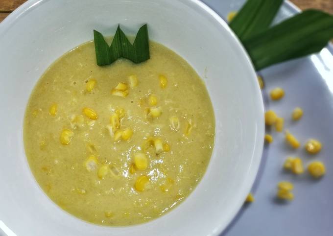 Bubur jagung manis enak