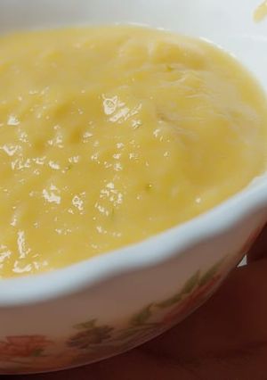 A picture of Kach	a Aam ki Chutney.