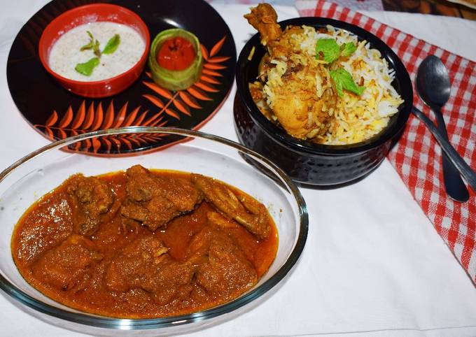 Kolkata Style Chicken Biryani