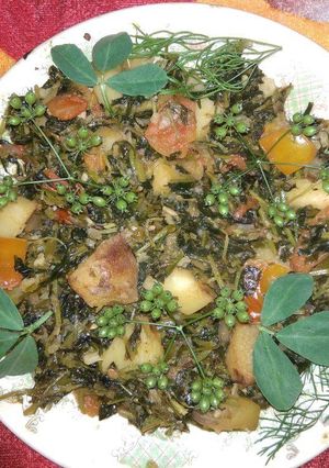 आलू मेथी की सब्जी,,,, (Aaloo methi ki sabji,,,,, recipe in hindi) रेसिपी मुख्य फोटो