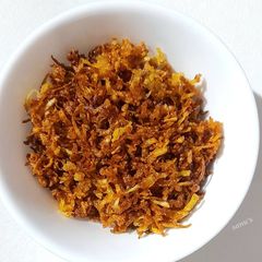 A picture of Crispy Potato Laccha Fry.