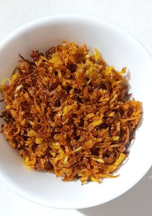 A picture of Crispy Potato Laccha Fry.