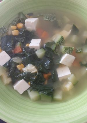 Una foto de Sopa de Verduras