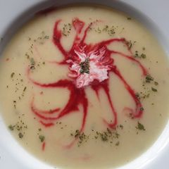 A picture of Sig's German Celeriac and Swede Soup.