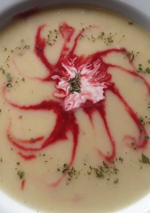 A picture of Sig's German Celeriac and Swede Soup.