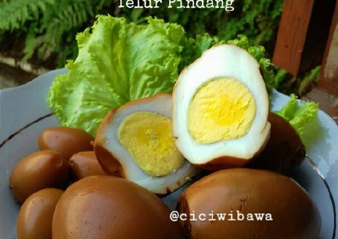 Ternyata begini lho! Resep membuat Telur Pindang Simpel ala Angkringan dan Gudeg Jogja dijamin menggugah selera