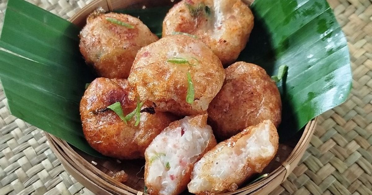 Perkedel Singkong Kornet