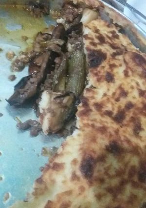 صورة لوصفة مسقعه بالخضار باللحمه المفرومه
