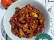 Gambar sambal kulit melinjo