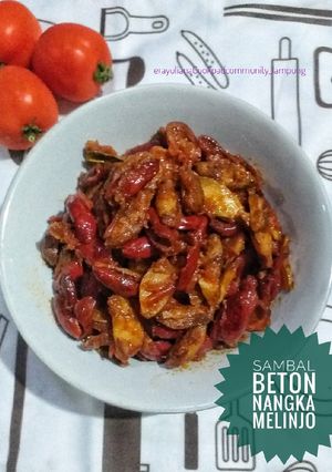 Foto resep Sambal Beton Nangka Melinjo🌶🌶🌶