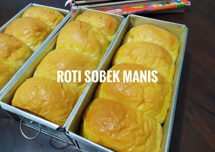 Resep masakan Roti Sobek Manis | Langkah Membuat Roti Sobek Manis Yang Lezat