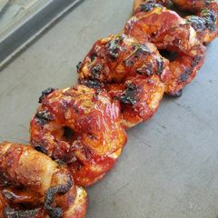 A picture of Bacon Pineapple Onion Rings.