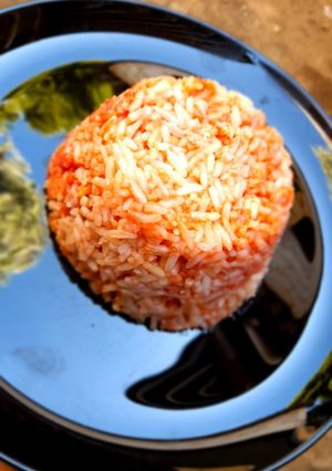 Una foto de Arroz rojo