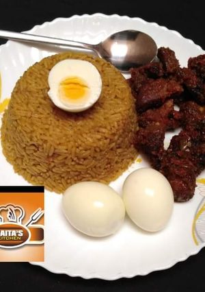 Jollof rice ainihin hoton girkin