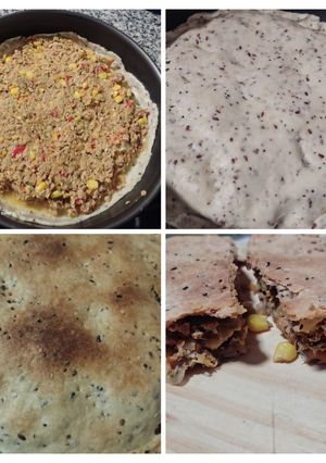 Una foto de Tarta de atún con masa casera