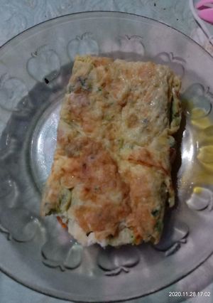 Foto resep Telur gulung warna warni