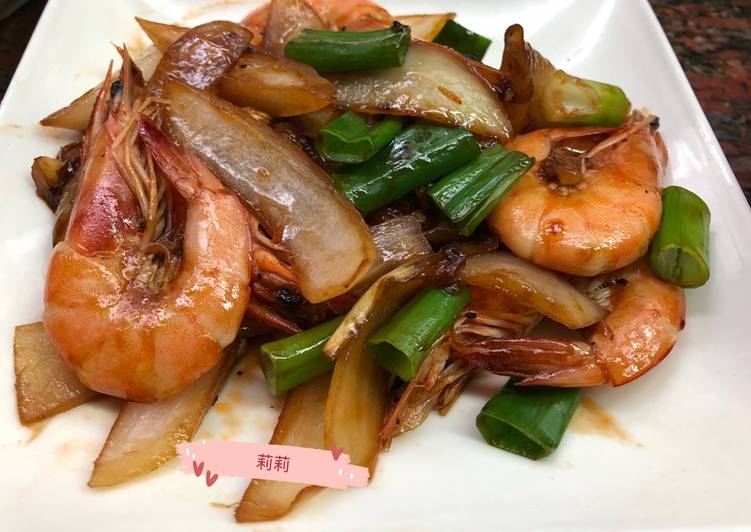  Resep  Tumis udang  bawang  bombay  oleh  Cookpad