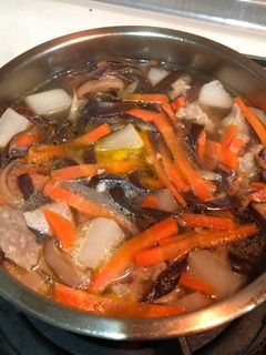 蔬菜肉羹湯 的食譜成品照片