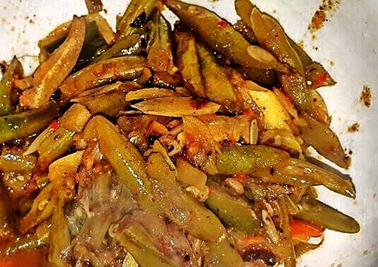 Resep Tumis buncis ikan asin yang Bikin Ngiler