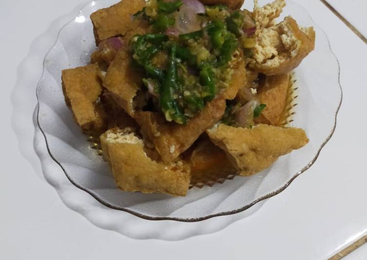 Langkah Mudah untuk Membuat Tahu Gejrot Seleraku, Sempurna