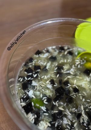 Foto resep Es Timun Serut Cincau