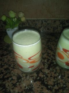 صورة لوصفة عصير القرع الأخضر