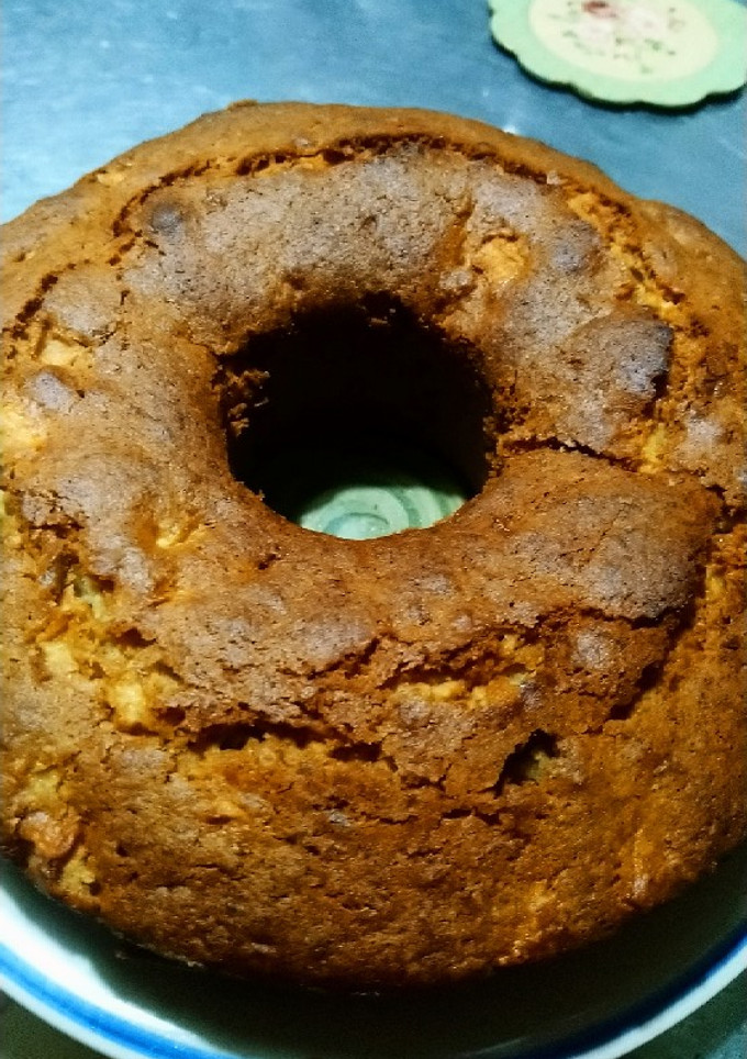 Una foto de Budín de Manzanas