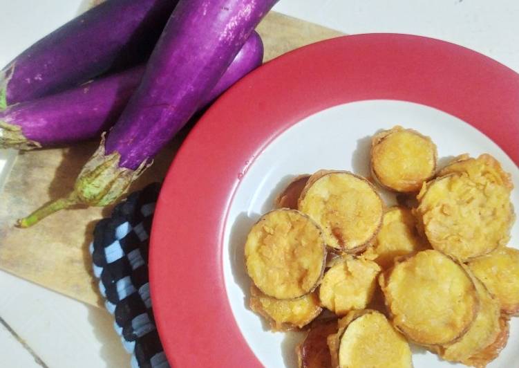 Cara Gampang Menyiapkan Terong Crispy (alternatif menu sayuran untuk anak), Lezat