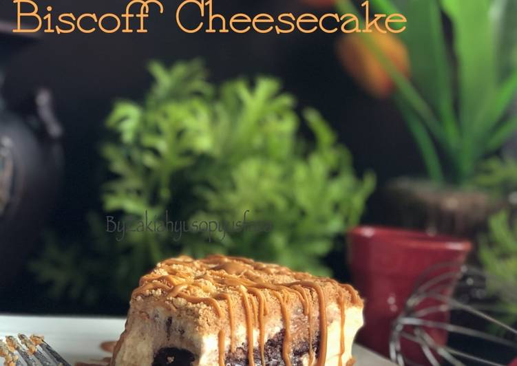 Resep Non bake biscoff cheesecake Anti Gagal