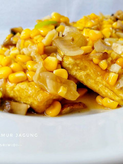 Foto resep Tahu saos jamur jagung