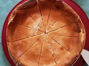 A picture of egg white cheesecake