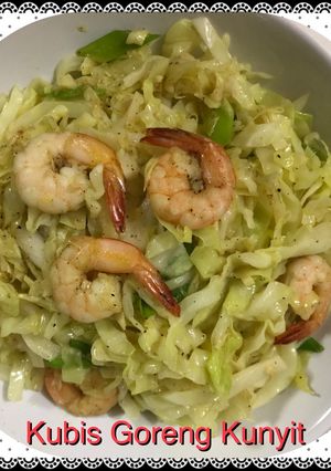 Foto resep Kubis Goreng Kunyit