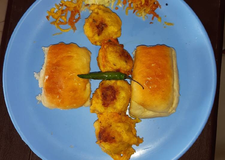 Simple Way to Prepare Favorite Potato fritters or pav/ vada pav