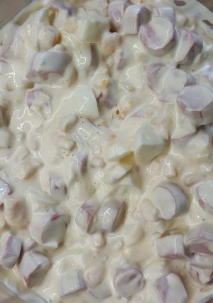 Virslisaláta recept fotója