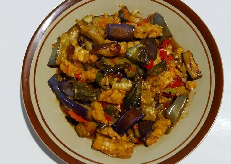 Resep Balado Terong dengan Tangkai nya😊 yang enak dan Mudah Dibuat