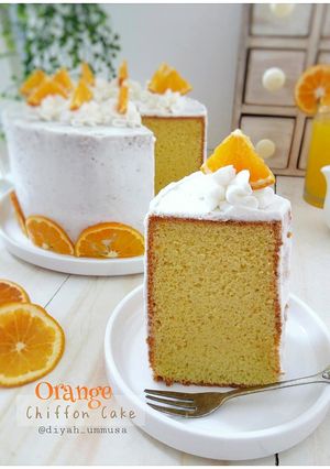 Foto resep Orange Chiffon Cake Fluffy & Yummy