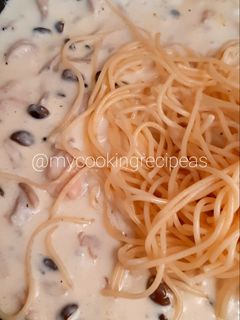 Foto resep Spagetti Carbonara