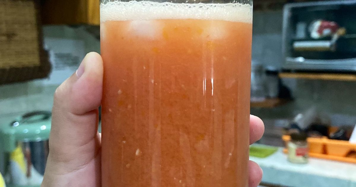 Jus Tomat Jeruk Nipis: Ramuan untuk Redakan Sariawan