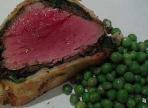 Una foto de Beef Wellington